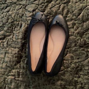 jcrew flats black